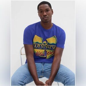 Gap Wu-Tang Clan Graphic T Shirt Size M Band Music Streetwear Hip Hop Colorful